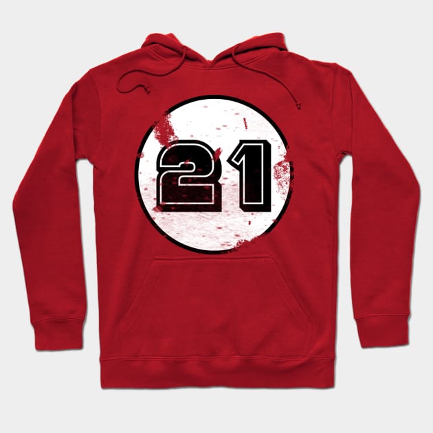 21st Birthday Gift 2021 Hoodie by Kev Brett Designs